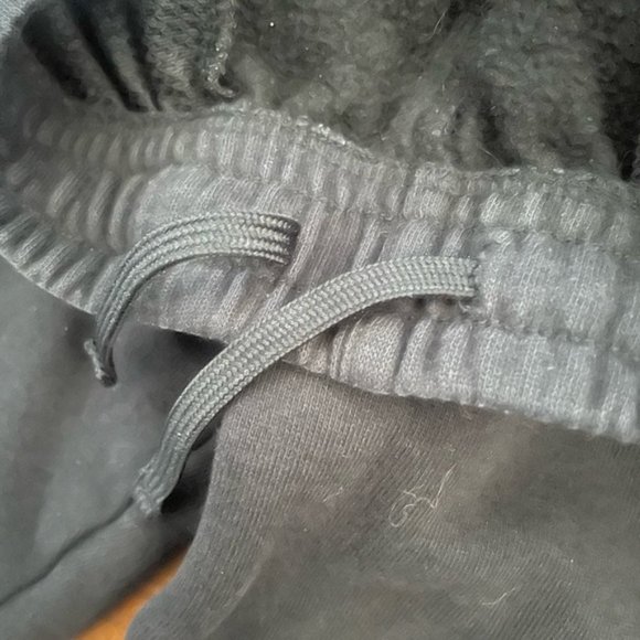 Youth Adidas Black 3 Stripe Core Tricot Joggers Track Pants - Picture 4 of 8